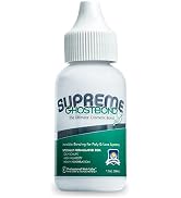 GHOSTBOND Supreme No Shine Poly & Lace Adhesive - 1.3oz - Invisible Bonding Glue: Strong Hold Wig...