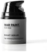 War Paint For Men Lightweight Night Serum - Vegan Friendly & Cruelty-Free - Hydrating & Smoothing...