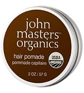JOHN MASTERS ORGANIC – Hair Pomade | Reduce Frizz | Define Curls | Texture | Light Hold | Shine |...