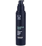 ZEUS BeardPlus Serum, Premium Beard Oil for Enhanced Growth, Fuller & Softer Facial Hair with Bio...