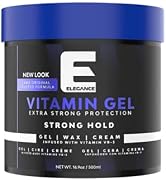 E Elegance Vitamin Pro-VB5 Hair Styling Gel Strong Hold 16.9 Oz