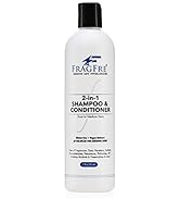 FRAGFRE 2 in 1 Shampoo and Conditioner 12 oz - Fragrance Free Conditioning Shampoo for Short to M...