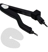 Diva Hair Extensions Keratin Bond Extension Applicator Tool and Dividing Shields