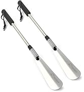 Shoe Horn Long Handle for Seniors, Set of 2, Extendable (16