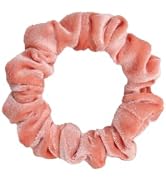 Velvet Scrunchie for Women & Girls – Premium Skinny Hair Ties – Present for Valentine’s Day, Part...