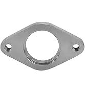 Aramox External Wastegate Flange, Exhaust Flange 38mm Stainless Steel 2 External Wastegate Flange...