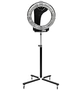 Standing Hair Dryer, 950W Multifunctional Orbiting Rotating Hair Dryer Hair Color Processor on Wh...