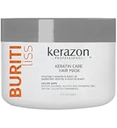 Hair Mask Anti Frizz Keratin Care, Moisturizing, Deep Hydration for Dry Damaged Hair Buriti Liss