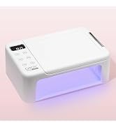 GAOY Professional Nail Curing Lamp for Salon, Mega UV LED Light for Gel Nails with Arm Rest and R...