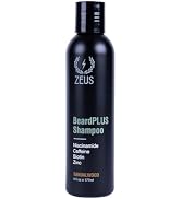 ZEUS BeardPLUS Shampoo, Premium Beard Wash for Enhanced Growth, Thicker & Stronger Facial Hair wi...