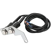 Motorcycle Handlebar Switch, Universal LED Motorcycle Headlight Switch, Stainless Steel Fog Light...