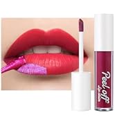 deals of the day 6 Colors Wonder Blading Lip Stain Peel Off Masque, Peel Off Lip Stain, Tear Off ...