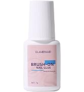 GLAMERMAID Press on Nails Glue for Nail Tip, Acrylic Nails and Press On Nails (7g) Nail Glue with...