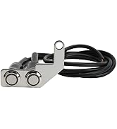 Motorcycle Handlebar Switch, Universal LED Motorcycle Headlight Switch, Stainless Steel Fog Light...