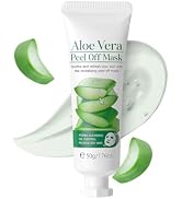 AKARY Aloe Vera Cleansing Peel Off Mask- Pore-Clearing, Oil Control, Soothing & Hydrating Facial ...