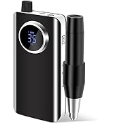 Rechargeable 35000 RPM Electric Nail Drill Machine, Professional Portable E File Machine for Mani...