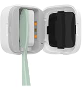 StarWin UV Toothbrush Sanitizer, Portable Travel Sterilizer Case, UV-C Sterilization and Drying F...