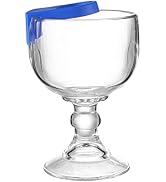 TITA-DONG Cocktail Glasses, Schooner Beer Glasses, 17oz Stemmed Shrimp Cocktail Glasses Goblets G...