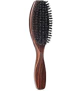 PERFEHAIR 100% Wild Natural Boar Bristle Hair Brush With Wooden Handle for Men and Women's Thin, ...