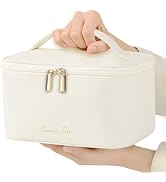 Meiyuuo Cute Makeup Bag Small Cosmetic Bags for Women Medium Pouch Toiletry Bag Waterproof Organi...