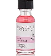 Perfect Formula Pink Gel Coat - Nail Strengthener, Keratin Nail Treatment, Sheer Pink Gel Nail Po...