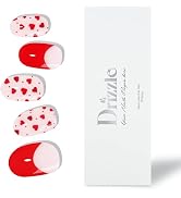 Drizzle Semi Cured Gel Nail Strips, Real Nail Polish Art Stickers (UV/LED Light Required), Glossy...