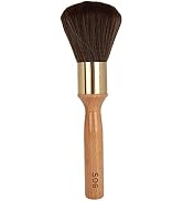 Broken Hair Sweep Neck Duster Brush Broken Hair Brush with Long Handle Hairdressing Soft Broken H...