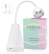 Saviland U V LED Nail Lamp - 21W Lotus Nail Dryer for Gel Nail Polish, Poly Builder Nail Gel, Glu...