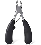 Podiatrist Toenail Clippers, Professional Thick & Ingrown Toe Nail Clippers for Seniors & Men, Pe...