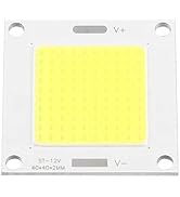 Yosooo COB LED Panel, 12-14V 50W LED Integrated Chip Light Panel Bulb Flood Lamp for DIY Projecto...