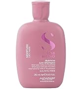 Alfaparf Milano Semi Di Lino Moisture Nutritive Sulfate Free Shampoo for Dry Hair - Paraben and P...