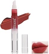 AKARY Velvet Lip Gloss, Matte Finish Lip Tint, Smooth & Silky Texture Plumping Lip Lacquer, Non-S...