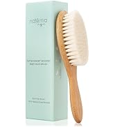 Natemia Baby Hair Brush - Soft Bristle Hair Brush Baby, Baby Registry Gift, Soft Baby Brush, Todd...