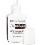 Tammy Taylor Tip and Nail Repair Glue | Dry Clear Gel Nail Glue for Press on Nails, Acrylic Nail ...