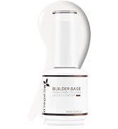 Nicedeco Builder Nail Gel 15ML 8 in 1 Builder Base Gel Clear Gel Nail Polish Strengthener Gel Har...