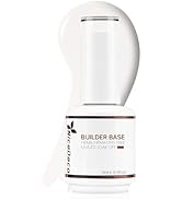 Nicedeco Builder Nail Gel 15ML 8 in 1 Builder Base Gel Clear Gel Nail Polish Strengthener Gel Har...