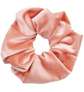 Velvet Scrunchie for Women & Girls – Premium Skinny or Medium Hair Ties – Present for Valentine’s...