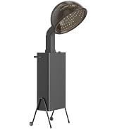 Paddie Professional Portable Hooded Conditioning Salon Hair Dryer 1000W with Stand/Removable Whee...
