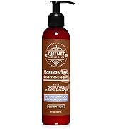 Qhemet Biologics Moringa Tree Conditioning Ghee - Lightweight Detangling Condition - Softens Mode...