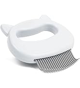 Leo's Paw The Original Pet Hair Removal Massaging Shell Comb Soft Deshedding Brush Grooming and S...