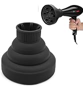 Hair Dryer Diffuser Universal Silicone Hair Dryer Diffuser Portable Travel Folding Hair Blow Drye...