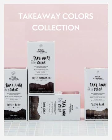 Four Reasons Takeaway Colors Haircare Products, Vegan, No harmful chemicals, Grey hair, all types