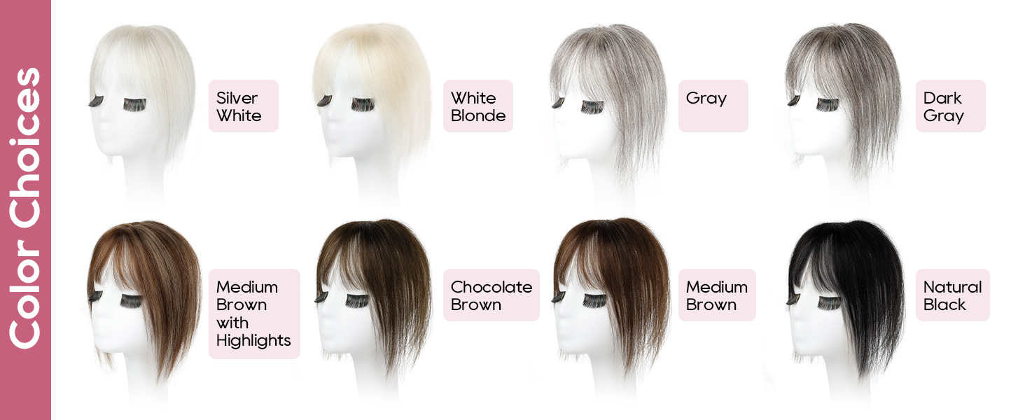 human hair topper