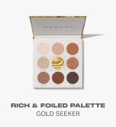 Morphe Rich & Foiled Artistry Palette - Foil-Effect Eyeshadow Palette with Matte, Shimmer & Foil ...