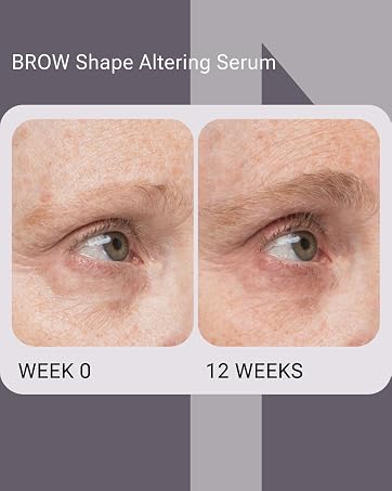 Brow shape altering serum results