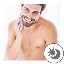 Dylonic Exfoliating Brush use twice a day before hsaving