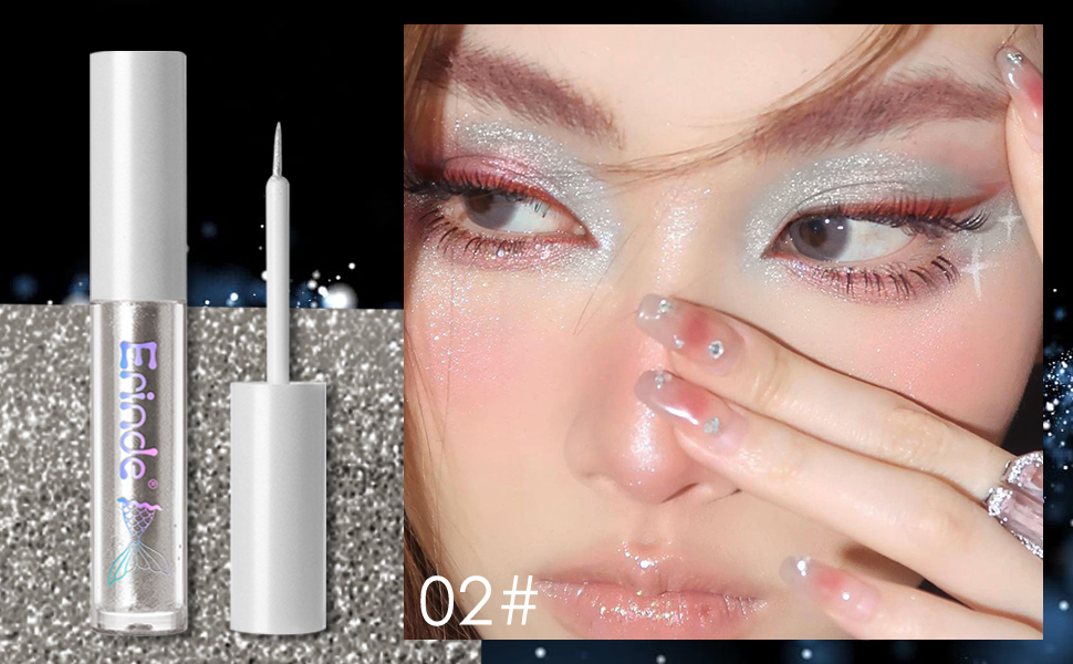 liquid glitter eyeshadow pigmented long lasting quick drying