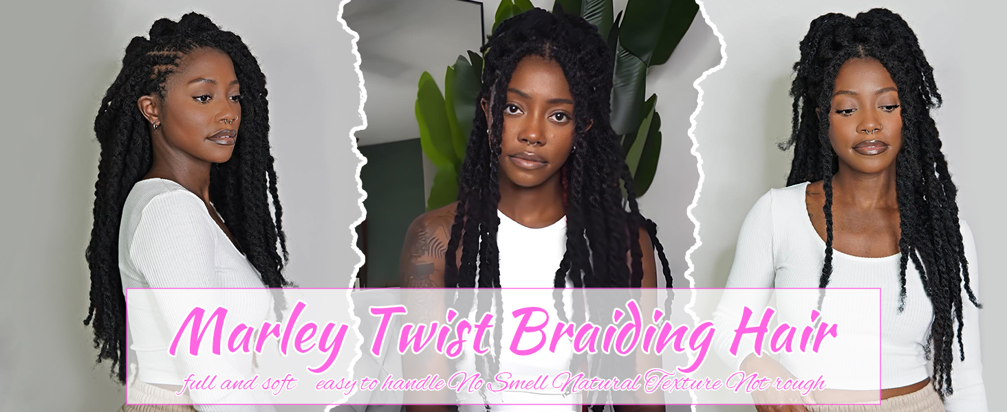 Marley Twist Braiding Hair