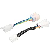 KIMISS 2PCS Electric Motorcycle Controller Connector, 165mm/6.49in Motorcycle Hall Controller Ada...