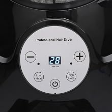 hooded hair dryer